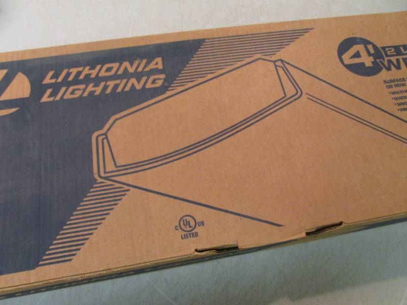lot 40 image: Lithonia Lighting 4 ft Multi-Volt 2...