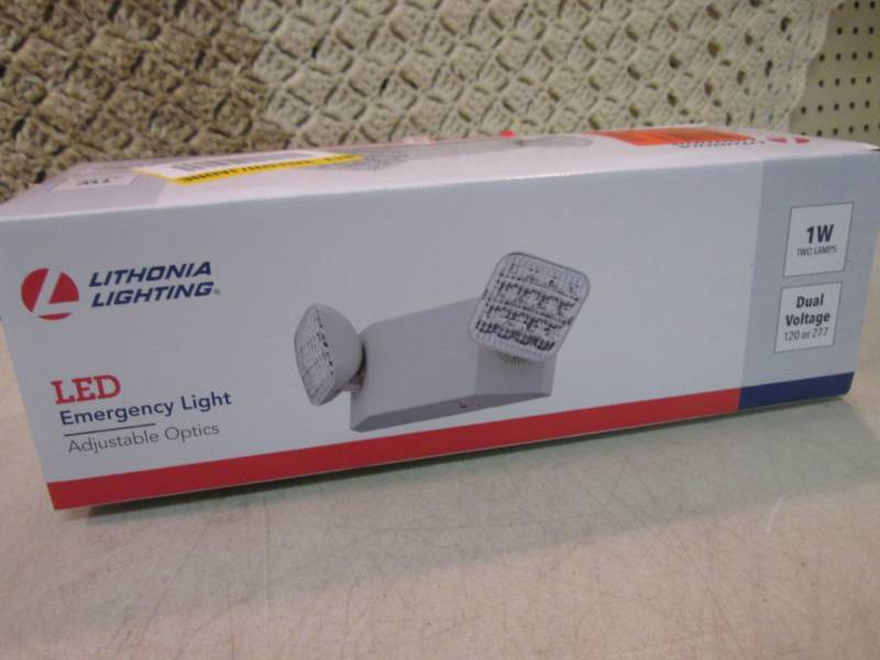 lot 50 image: Lithonia Lighting 2-Light Wall Moun...