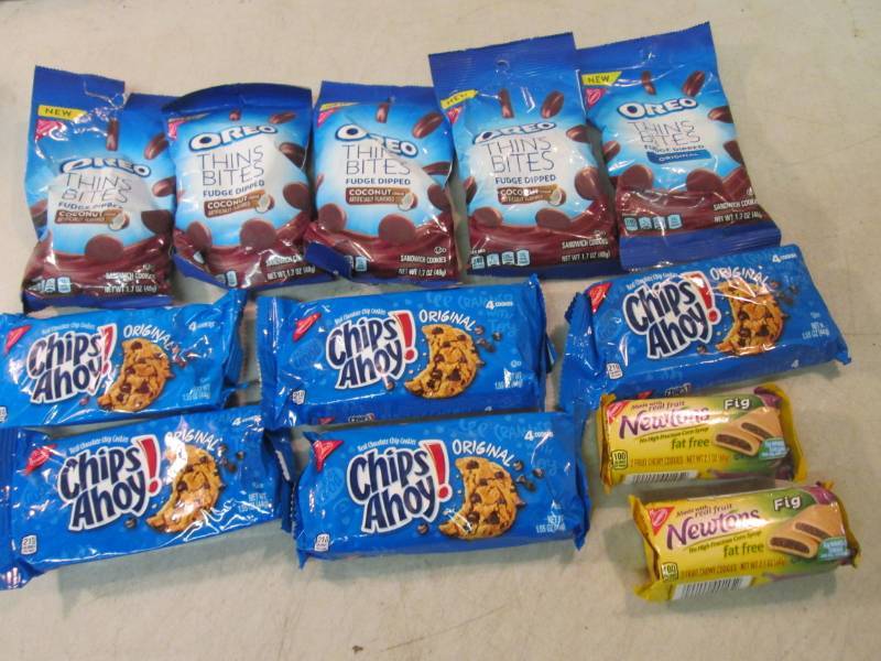 lot 79 image: Assorted Packs of Cookies  C-2...
