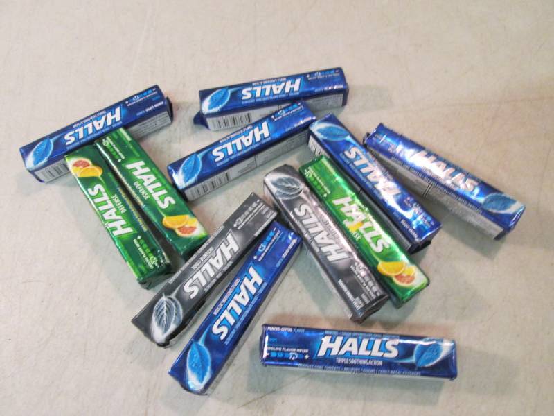 lot 82 image: Assorted Flavored Halls  B-2...