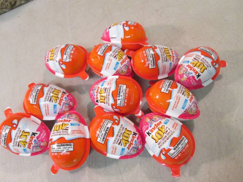 lot 97 image: 12 Disney Princess Kinder Joy Treat...