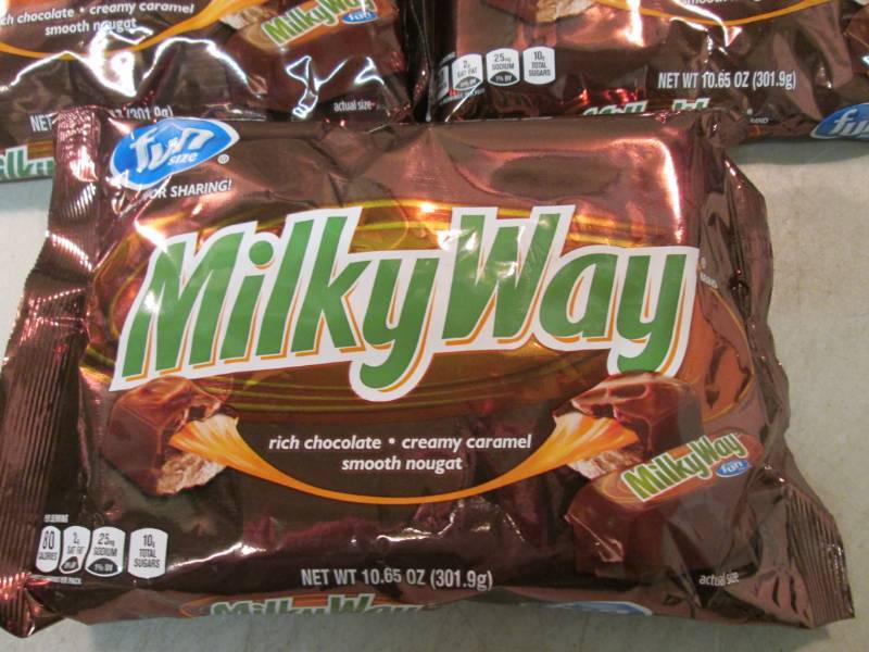 lot 103 image: 3 Bags of Fun Size Milky Way Candy ...