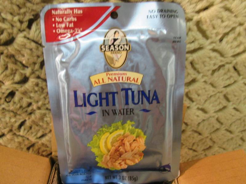 lot 109 image: Case of 12 Pouches of Light Tuna In...