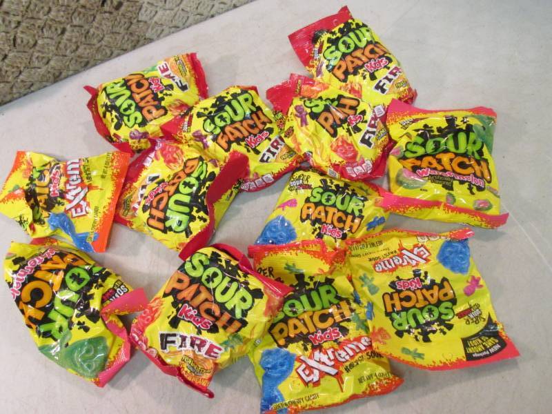 lot 148 image: Assorted Bags of Sour Patch Kids Ca...