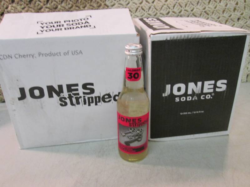 lot 213 image: 2 - 12 Packs of Jones Stripped Cher...