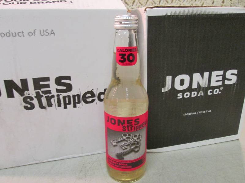 lot 214 image: 2 - 12 Packs of Jones Stripped Cher...