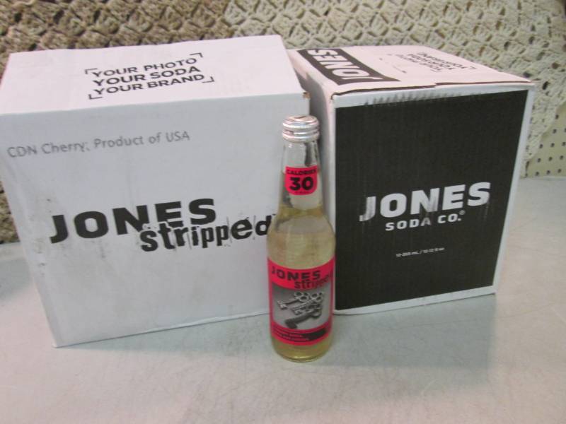 lot 215 image: 2 - 12 Packs of Jones Stripped Cher...