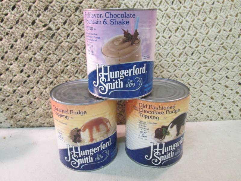 lot 222 image: Lot of 3 - 7 Pound Cans of Assorte...