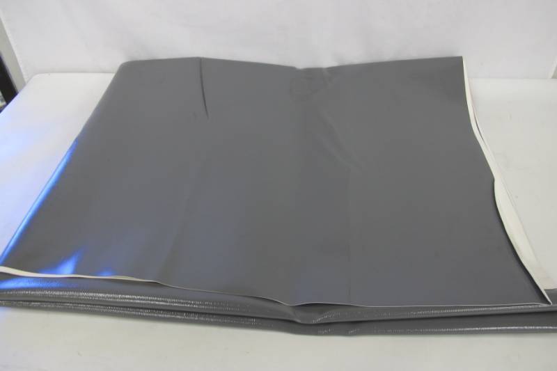 NEW Vinyl Tarp - 80 oz. 10 x 28 GrayWhite Vinyl tarp - Super Heavy Duty - Dirty