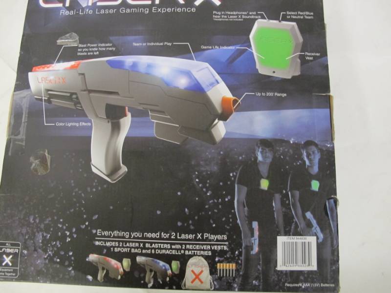 lot 57 image: Laser X Laser Tag Double Set