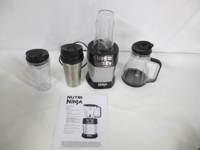 lot 14 image: Nutri Ninja XL Capacity Auto-iQ Compact System Blender