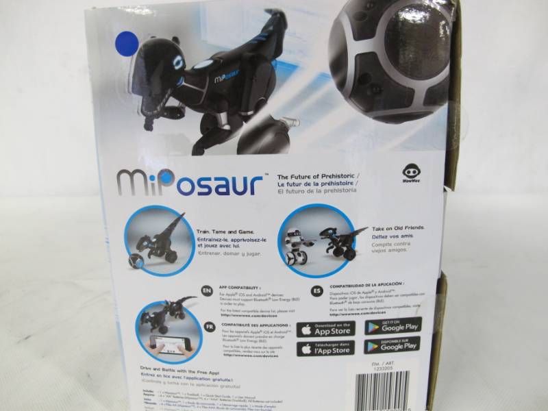 lot 30 image: WowWee MiPosaur - The Future of Prehistoric - Dinosaur Robot
