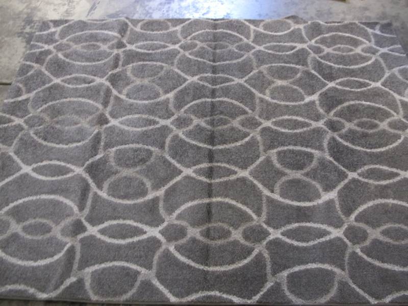 lot 66 image: Gertmenian Torino Area Rug - 53 x 7 - Gray