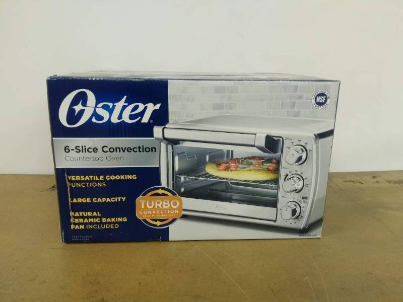 Oster 6 Slice Convection Countertop Toaster Oven Huge Patio