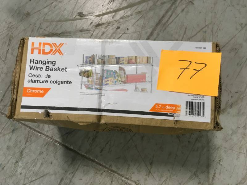 HDX HANGING WIRE Basket in good condition