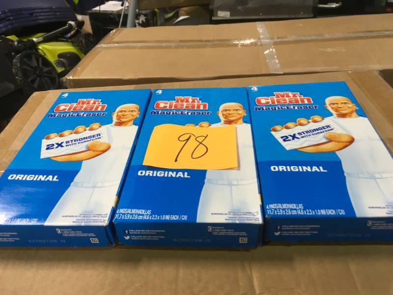 Mr. Clean Magic Eraser Multi-Purpose Cleaning Pad (4-Pack) not used