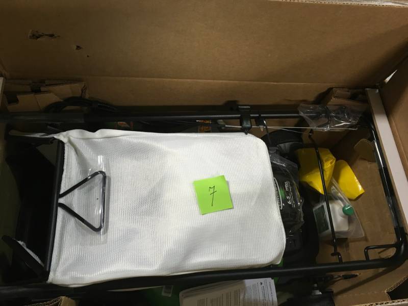 lot 7 image: Lawn-Boy 21 in. Electric Start Gas Walk Behind Self Propelled Lawn Mower with Kohler Engine in very good condition