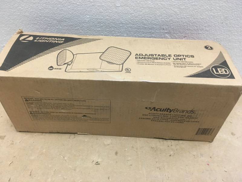 lot 52 image: Lithonia Lighting LED Emergency Unit in good condition