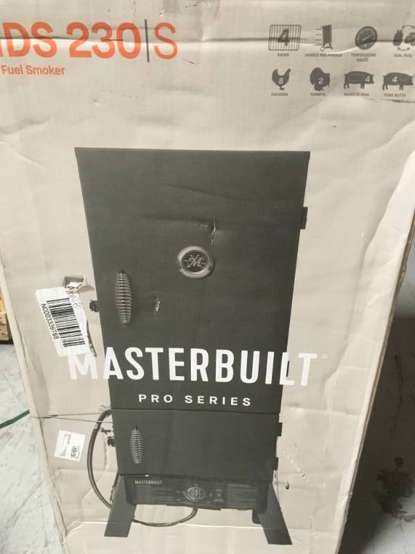 lot 83 image: Masterbuilt Pro MDS 230S Dual Fuel Smoker in good condition