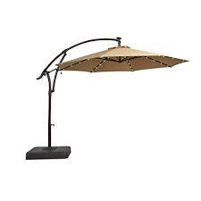 Hampton Bay 11 Ft Aluminum Cantilever Solar Led Offset Patio Umbrella In Putty In Good Condition Kx Real Deal Tools Housewares And More Minneapolis Auction K Bid