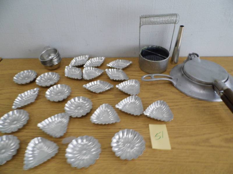 Krumkakae Iton - Molds