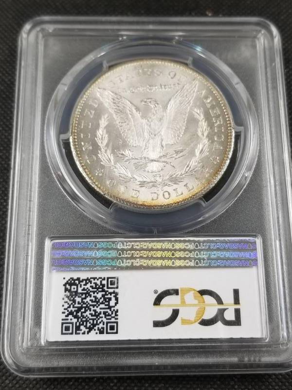 1878-CC CARSON CITY MORGAN SILVER DOLLAR MS61 PCGS