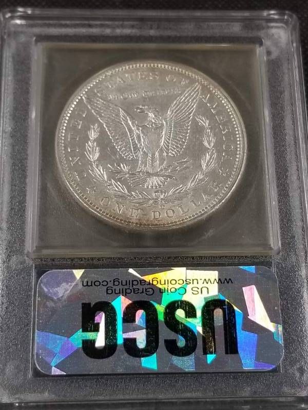 1887-O MORGAN SILVER DOLLAR MS64 USCG
