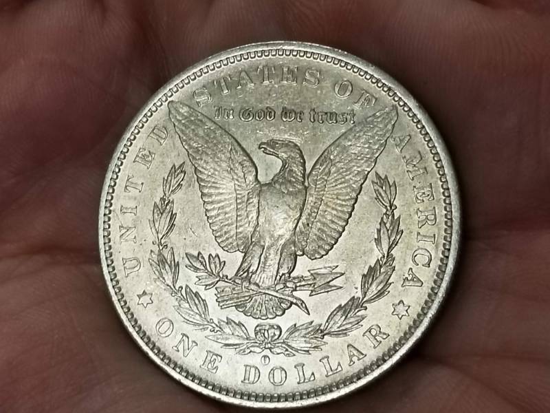 1883-O MORGAN SILVER DOLLAR