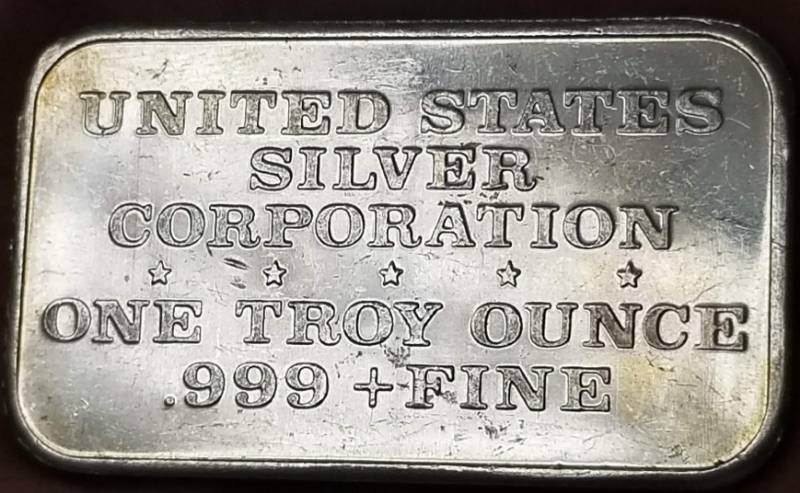 1 TROY OZ. .999 FINE SILVER ART BAR MIGUEL DE CERVANTES