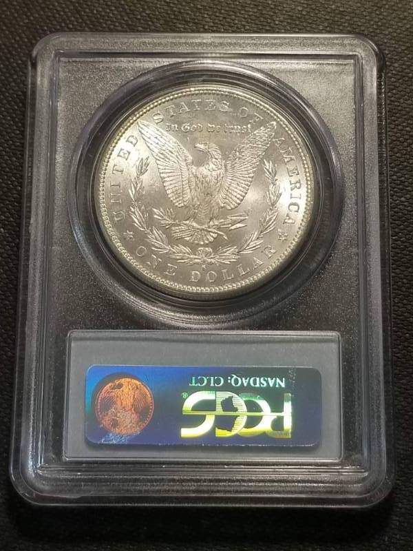 1881-S MORGAN SILVER DOLLAR MS63 PCGS