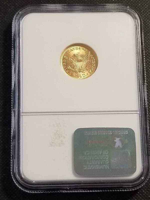 1903 US $2.50 GOLD LIBERTY MS64 NGC