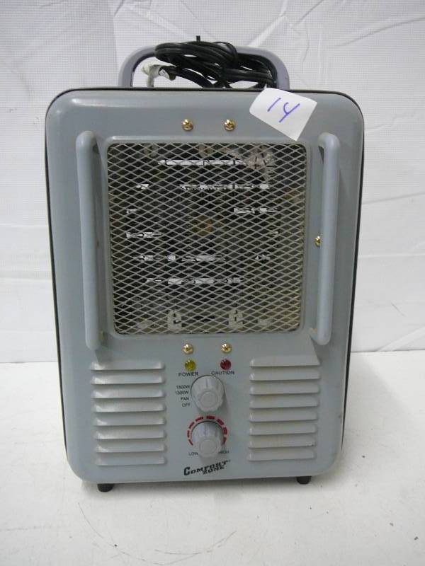 lot 14 image: Comfort Zone Electric Heater