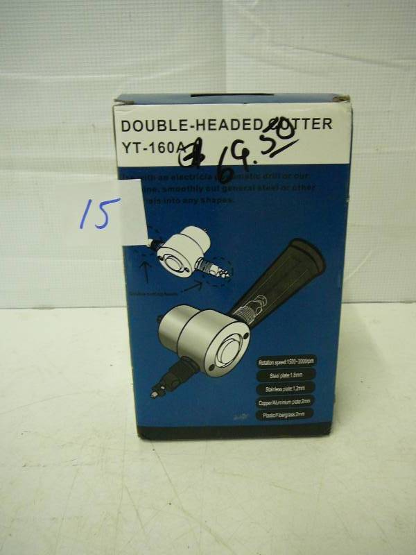 lot 15 image: Double Headed Cutter