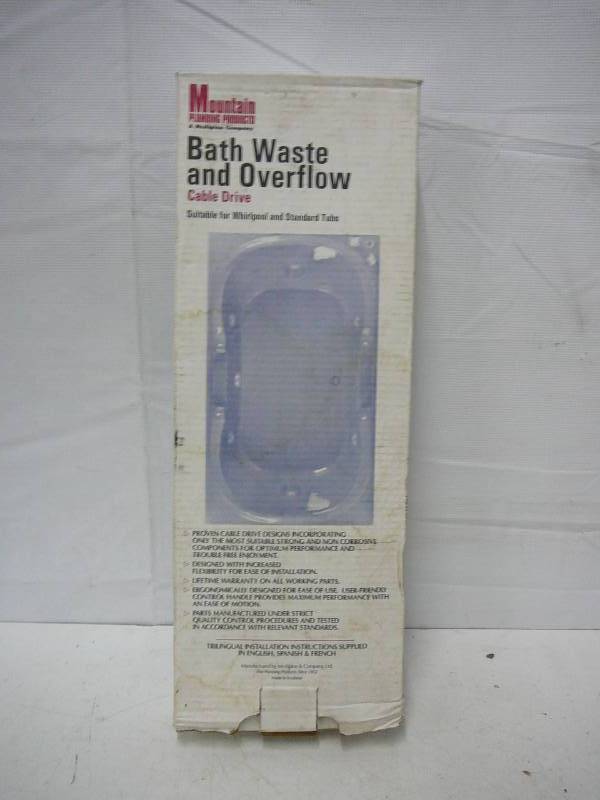 lot 37 image: Mountain Plumbing Bath Waste & Overflow Cable Drive