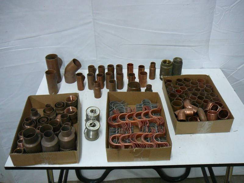 lot 43 image: Lot of Plumbing Fittings