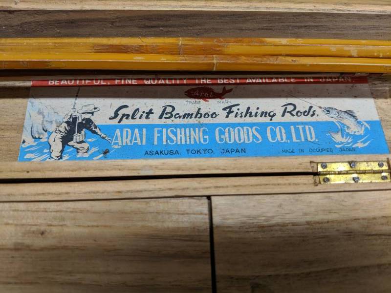lot 6 image: Bamboo Fishing Pole Kit