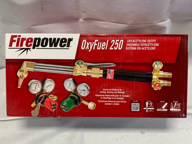 lot 31 image: Firepower Oxyfuel 250 Oxy-Acetylene Welding Torch Kit