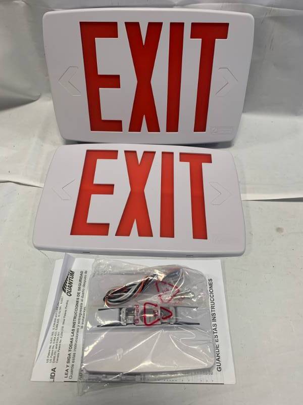 lot 35 image: Exit Sign