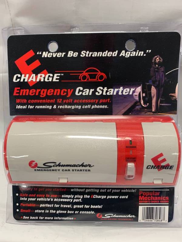 lot 44 image: Brand New Schumacher Emergency Car Boat Starter