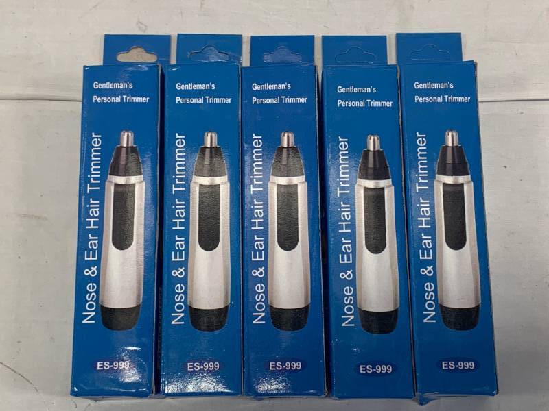 lot 54 image: Lot of 5 Nose, Ear, Hair Trimmers ($50 retail)