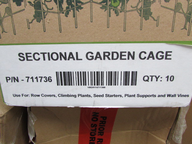 lot 6 image: New TomatoPlant Garden Cages