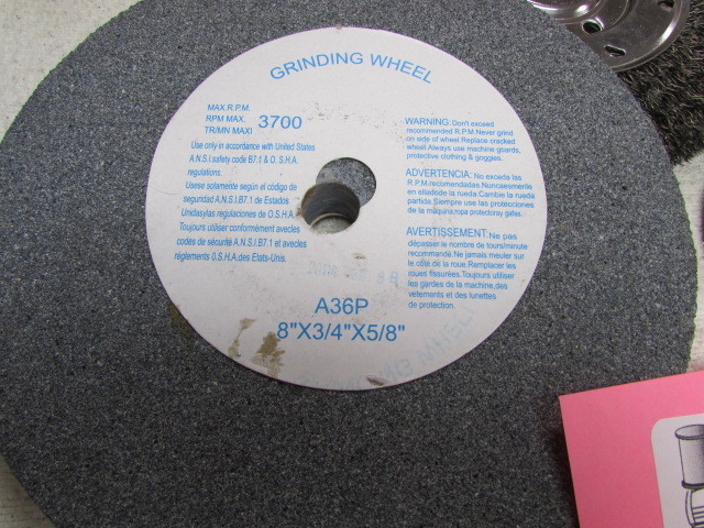 lot 36 image: Grinder Wheels