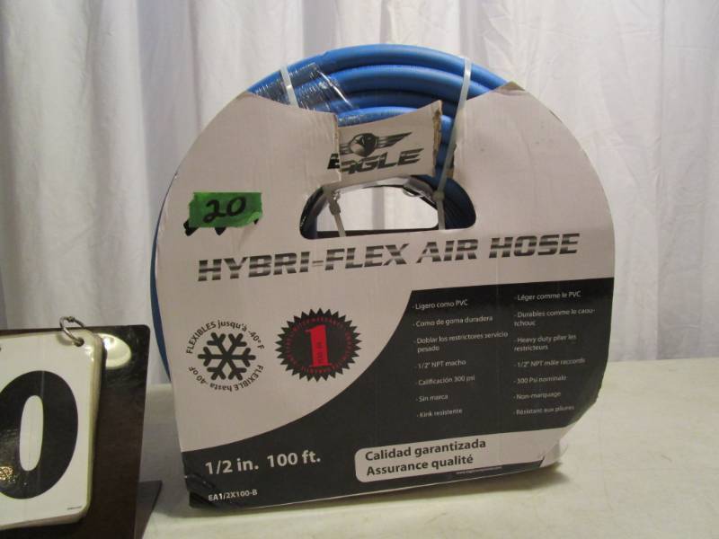 lot 20 image: Eagle 12 x 100 ft Air Hose