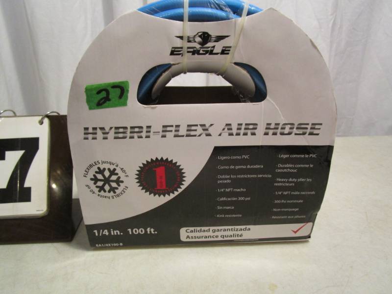 lot 27 image: Eagle 14 x 100 ft Air Hose