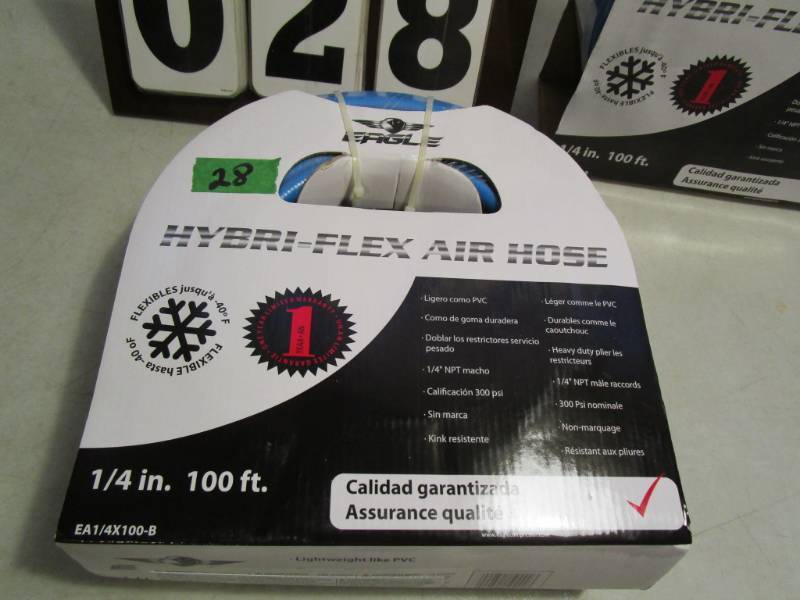 lot 28 image: Eagle 14 x 100 ft Air Hose