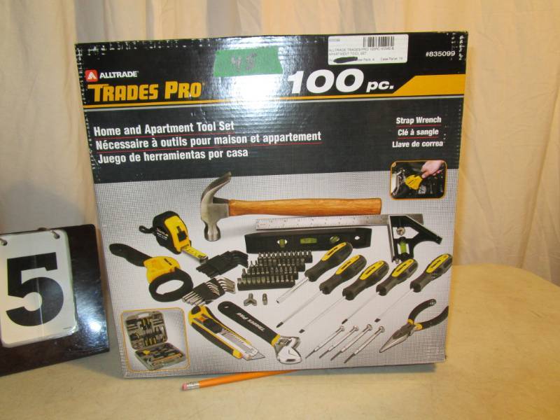 lot 45 image: All Trades Pro 100 pc Tool Set
