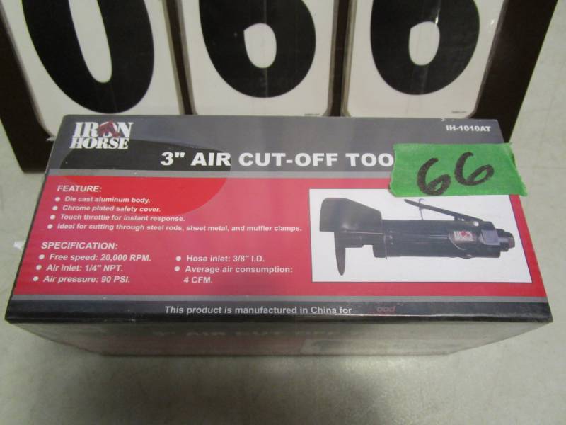 lot 66 image: Iron Horse 3 Air Cut-Off Tool
