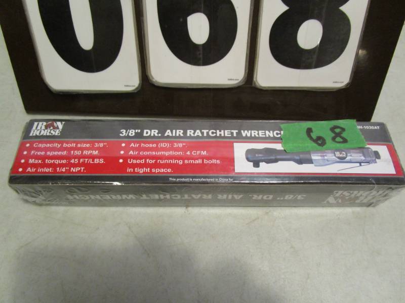 lot 68 image: Iron Horse 38 Air Ratchet Wrench