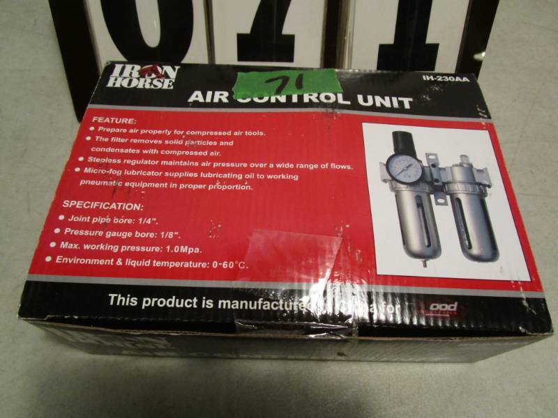 lot 71 image: Iron Horse Air Control Unit