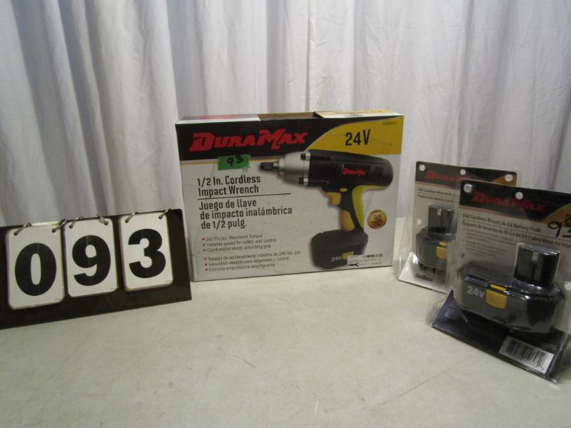 Duramax cordless impact outlet wrench